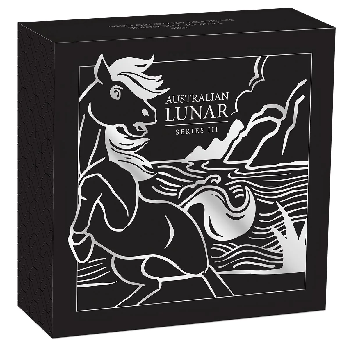 Australia Lunar Year of the Horse 2026 $2 2oz Silver Antique Coin - Image 4