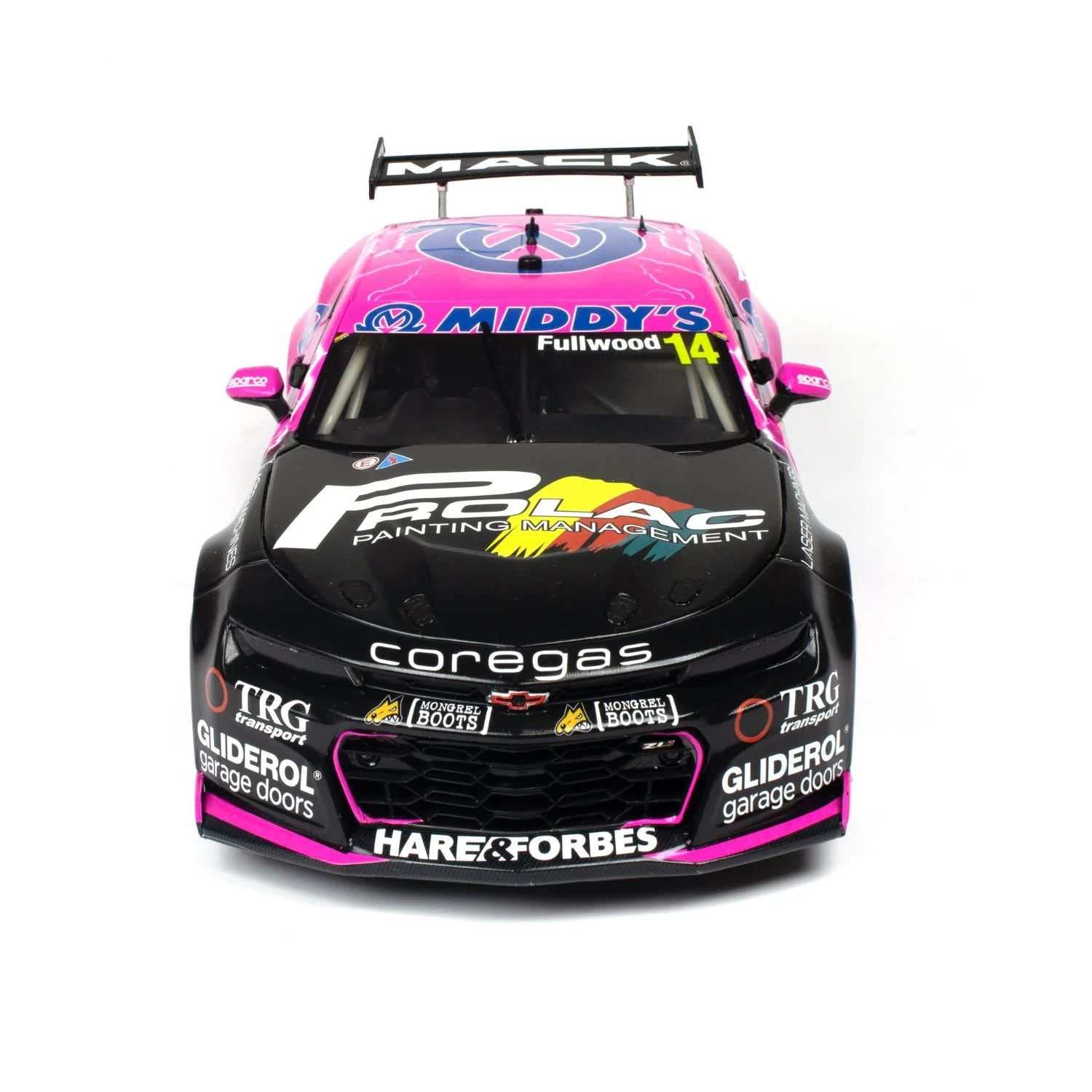 CHEVROLET CAMARO GEN3 ZL1 - BJR - FULLWOOD #14 - 2023 Beaurepaires Melbourne 400 - Race 4 - 1:43 Scale Diecast Model Car - Image 8