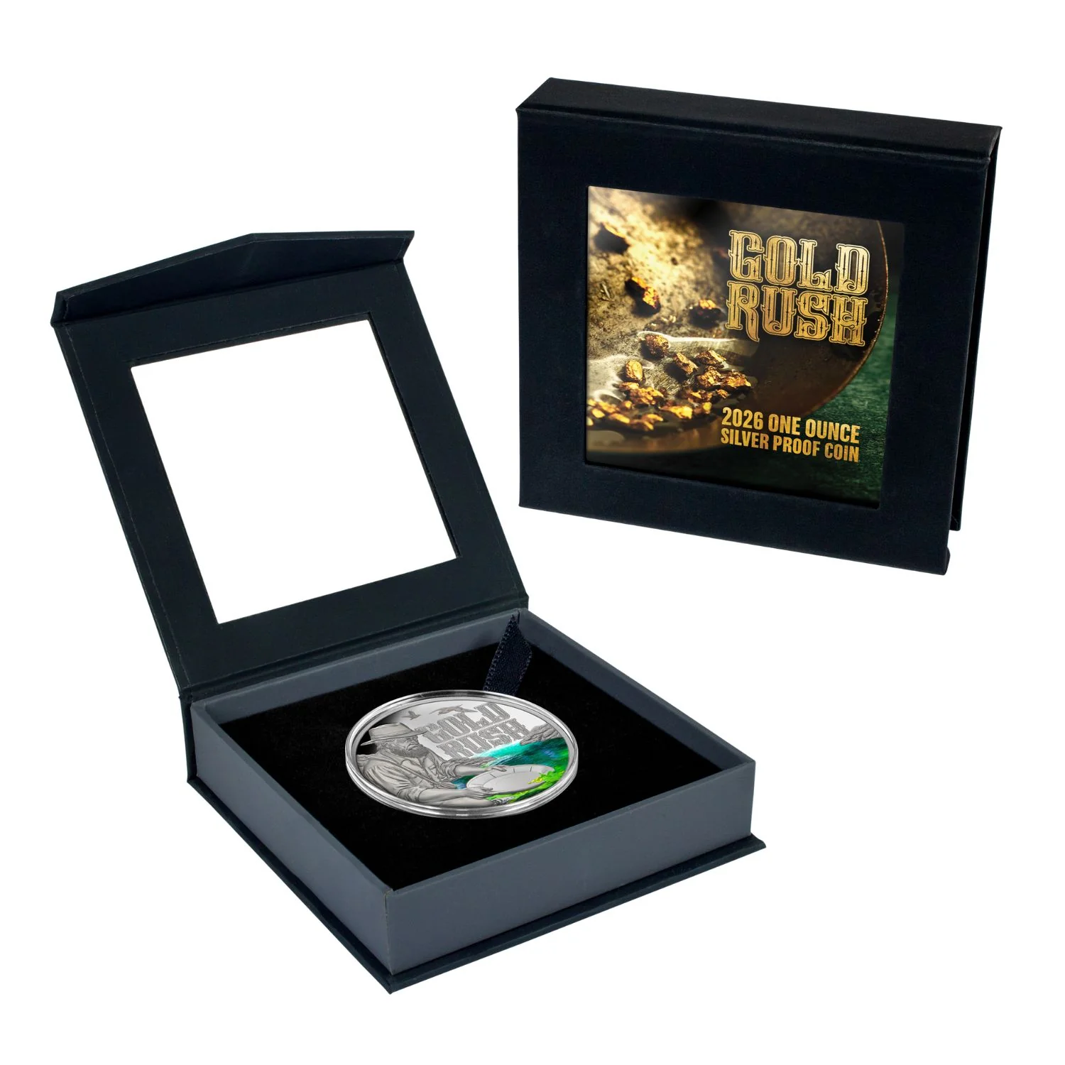 Gold Rush 2026 $1 1oz Silver Proof Coin - Image 3