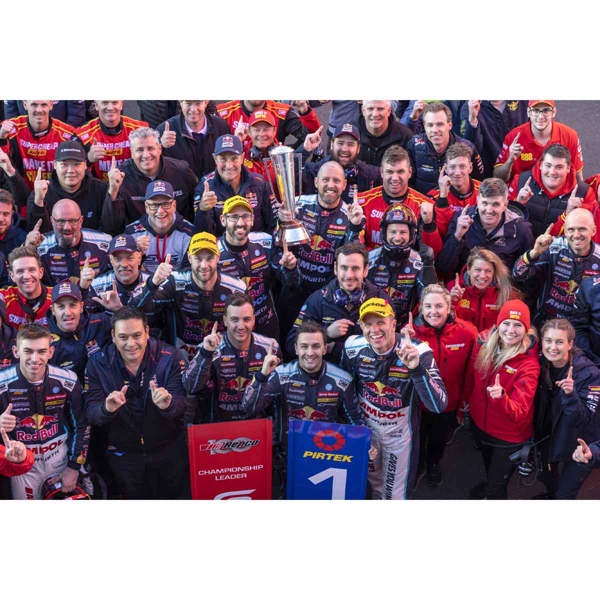 HOLDEN ZB COMMODORE - RED BULL AMPOL RACING - VAN GISBERGEN/TANDER #97 - 2022 Bathurst 1000 WINNER - 1:64 Scale Diecast Model Car - Image 7