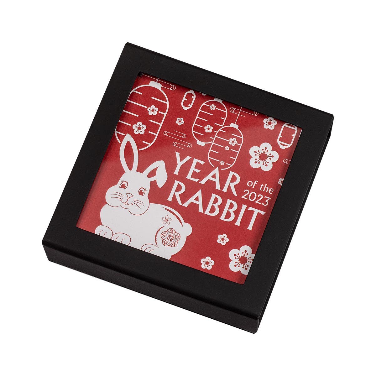 Sweet Silver Rabbit 2023 1oz Silver Ultra High Relief Antique Finish Coin - Image 3